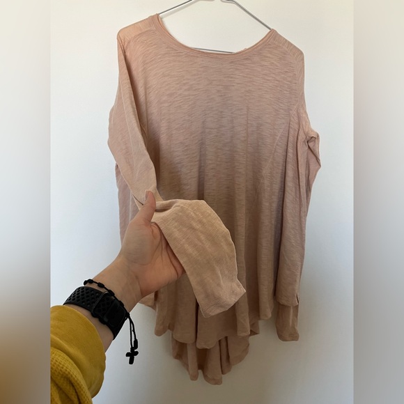 Free People Aria Trapeze Long Sleeve Top - Picture 7 of 9